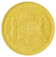 1914KB 20K Au "Ferenc József" Körmöcbánya. Bosznia címerrel (6,80g/0.900) T:1,1- / Hungary...