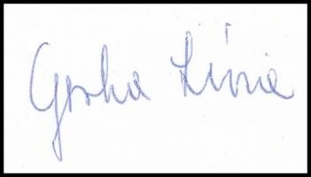 1973 Gorka Lívia keramikus kiállítási meghívója. Bp., 1973, Műcsarnok. A művész, 
Gorka Lívia (1925...