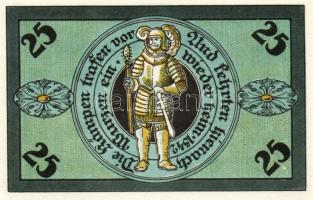 Német Birodalom/Weimari Köztársaság/ Torgau 1921. 5Pf + 10Pf + 25Pf + 50Pf 4klf db, teljes sor T:I