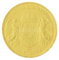 1911KB 20K Au "Ferenc József" Körmöcbánya (6,79g/0.900) T:1,1-  / Hungary 1911KB 20 Korona...