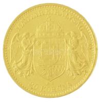 1912KB 20K Au "Ferenc József" Körmöcbánya (6,78g/0.900) T:1-  / Hungary 1912KB 20 Korona A...