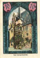 Német Birodalom/Weimari Köztársaság/ Neustadt 1921. 10Pf + 25Pf + 50Pf + 75Pf 4klf db, teljes sor T:...