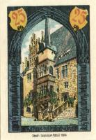 Német Birodalom/Weimari Köztársaság/ Neustadt 1921. 10Pf + 25Pf + 50Pf + 75Pf 4klf db, teljes sor T:...