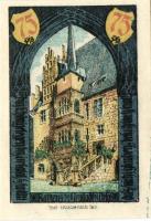 Német Birodalom/Weimari Köztársaság/ Neustadt 1921. 10Pf + 25Pf + 50Pf + 75Pf 4klf db, teljes sor T:...