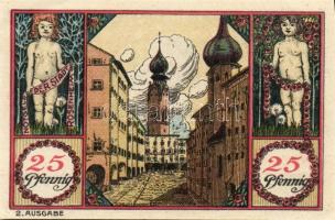 Német Birodalom/Weimari Köztársaság/ Rosenheim 1921. 5Pf + 10Pf + 25Pf(2x) + 50Pf(2x) 6klf db, telje...