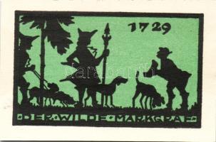 Német Birodalom/Weimari Köztársaság/ Ansbach 1921. 25Pf(7x) + 75Pf(7x) összesen 14klf db, teljes sor...