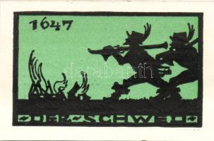 Német Birodalom/Weimari Köztársaság/ Ansbach 1921. 25Pf(7x) + 75Pf(7x) összesen 14klf db, teljes sor...