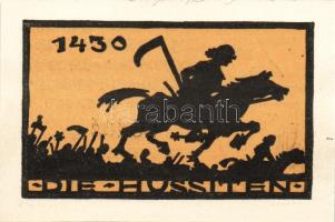 Német Birodalom/Weimari Köztársaság/ Ansbach 1921. 25Pf(7x) + 75Pf(7x) összesen 14klf db, teljes sor...