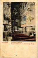 Budapest I. Zsigmond kápolna a várban, belső. Taussig A. 5699.
