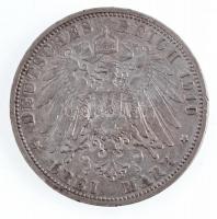 Német Államok / Szászország-Weimar-Eisenach 1910A 3M Ag "A főherceg második házassága" (16...