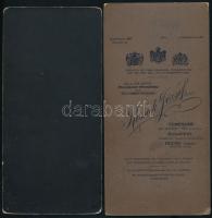 cca 1900-1920 Zanner Etelka (Etus), 3 db keményhátú fotó, 16,5×10,5 cm