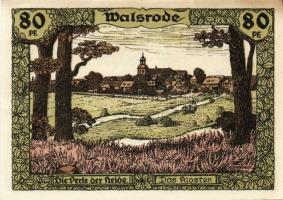 Német Birodalom/Weimari Köztársaság/ Soltau D.N. 50Pf + 60Pf + 70Pf + 80Pf + 90Pf + 100Pf 6klf db, t...