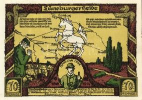 Német Birodalom/Weimari Köztársaság/ Soltau D.N. 50Pf + 60Pf + 70Pf + 80Pf + 90Pf + 100Pf 6klf db, t...