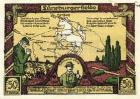 Német Birodalom/Weimari Köztársaság/ Soltau D.N. 50Pf + 60Pf + 70Pf + 80Pf + 90Pf + 100Pf 6klf db, t...