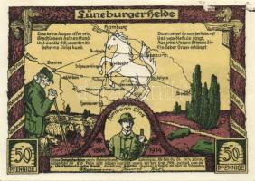 Német Birodalom/Weimari Köztársaság/ Soltau D.N. 50Pf + 60Pf + 70Pf + 80Pf + 90Pf + 100Pf 6klf db, t...