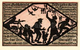 Német Birodalom/Weimari Köztársaság/ Verden 1921. 25Pf + 50Pf + 75Pf 3klf db, teljes sor T:I