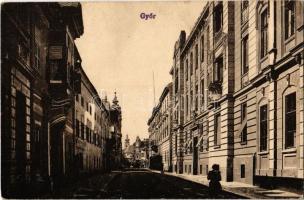1925 Győr, utca, Varga Károly üzlete. Vasúti Levelezőlapárusítás 478. (EK)