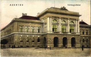 1923 Szentes, Vármegyeháza (fl)