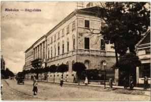 1919 Miskolc, megyeháza, üzlet. 496. Vasúti Levelezőlapárusítás  (fl)