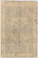 1866. 1G nem kivehető vízjellel T:IV szakadás Austrian Empire 1866. 1 Gulden with non-recognizable w...