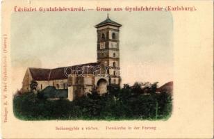 Gyulafehérvár, Karlsburg, Alba Iulia; Székesegyház a várban. F.W. Petri / cathedral in the castle