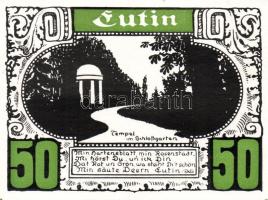 Német Birodalom/Weimari Köztársaság/ Plön D.N. 50Pf(5x) 5klf db, teljes sor T:I