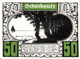 Német Birodalom/Weimari Köztársaság/ Plön D.N. 50Pf(5x) 5klf db, teljes sor T:I