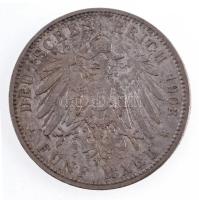 Német Államok / Poroszország 1903A 5M Ag "II. Vilmos" Berlin (27,69g) T:2- kis ph. / Germa...