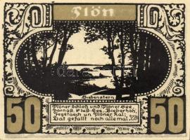 Német Birodalom/Weimari Köztársaság/ Plön D.N. 50Pf(5x) 5klf db, teljes sor T:I