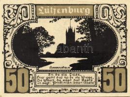 Német Birodalom/Weimari Köztársaság/ Plön D.N. 50Pf(5x) 5klf db, teljes sor T:I