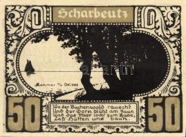 Német Birodalom/Weimari Köztársaság/ Plön D.N. 50Pf(5x) 5klf db, teljes sor T:I