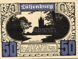 Német Birodalom/Weimari Köztársaság/ Plön D.N. 50Pf(5x) 5klf db, teljes sor T:I