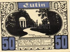 Német Birodalom/Weimari Köztársaság/ Plön D.N. 50Pf(5x) 5klf db, teljes sor T:I