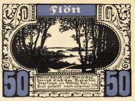 Német Birodalom/Weimari Köztársaság/ Plön D.N. 50Pf(5x) 5klf db, teljes sor T:I