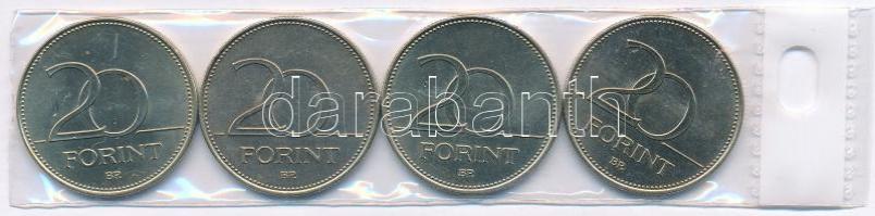 2003. 20Ft "Deák Ferenc" (4x) T:1- Adamo FOEM2