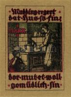 Német Birodalom/Weimari Köztársaság/ Pries D.N. 25Pf + 50Pf + 1M + 2M 4klf db, teljes sor T:I,I-