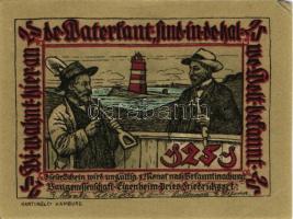 Német Birodalom/Weimari Köztársaság/ Pries D.N. 25Pf + 50Pf + 1M + 2M 4klf db, teljes sor T:I,I-