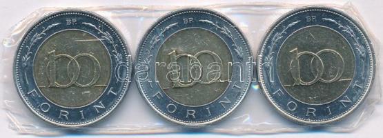 2002. 100Ft "Kossuth" (3x) egynél kötőjel hiányzik az évszámok közül T:1-,2 Adamo FOEM1