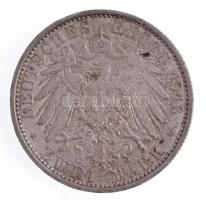 Német Államok / Poroszország 1913A 2M Ag "II. Vilmos" Berlin (11,13g) T:1-,2 / German Stat...