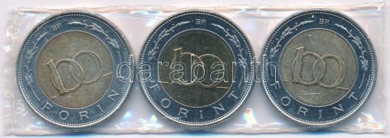 2002. 100Ft "Kossuth" (3x) egynél kötőjel hiányzik az évszámok közül T:1-,2 Adamo FOEM1