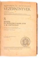 3 db tankönyv: Népiskolai egységes Vezérkönyvek 8,11.: Beszéd és értelemgyakorlatok a III. osztályba...