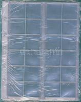 10db vadonatúj Lindner berakólap érmékhez, 5db 35 (27mm) és 5db 24 (34mm) férőhellyel