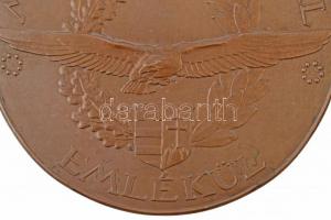 ~1930. "Magyar Királyi Légügyi Hivatal Kirendeltség Emlékül" Br emlékérem nagymintája (202...