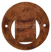 ~1930-1940. "KAC (Kispesti Athletikai Club) 1909" zománcozott autó-motorsport jármű jelvén...