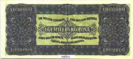 1880. 100Ft + 1890. 1000Ft + 1894. 50Ft + 1923. 1000.000K 80P fny-sal bankjegyek replikátjai