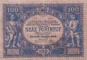 1880. 100Ft + 1890. 1000Ft + 1894. 50Ft + 1923. 1000.000K 80P fny-sal bankjegyek replikátjai