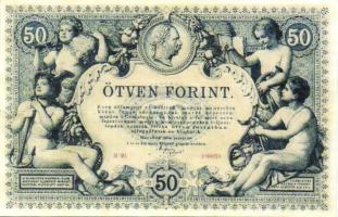 1880. 100Ft + 1890. 1000Ft + 1894. 50Ft + 1923. 1000.000K 80P fny-sal bankjegyek replikátjai