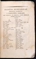 [Verseghy Ferenc (1757-1822)]: Exercitationes idiomatis hungarici secundum regulas epitomes concinna...
