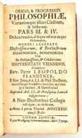 Leopoldo Prandtner (1685-1758): Origo & Progressus Philosophiae, Variarumque Illius Classium, &a...