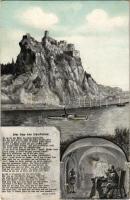 Strekov, Schreckenstein; Castle montage (EK)